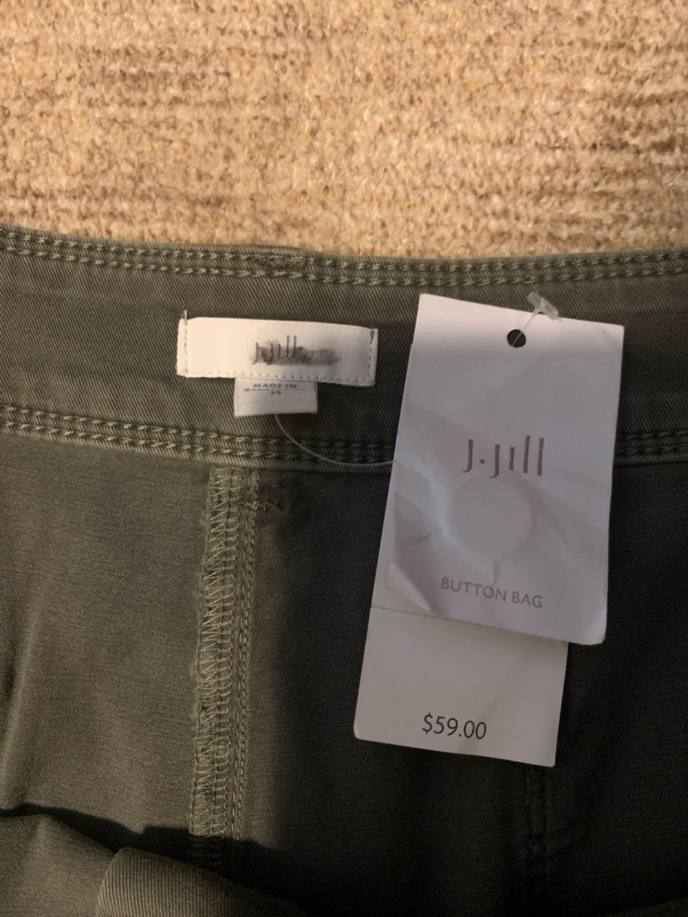 J.Jill Women's Mid-Rise Shorts - Picture 2 of 7